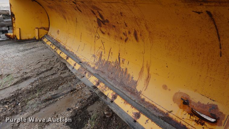 image for item DB8475 Henke bucket mounted snow pusher blade