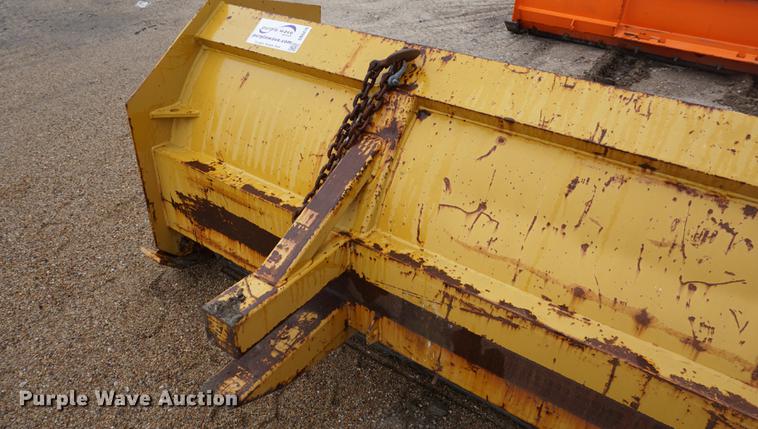 image for item DB8476 Pro Tech bucket mounted snow pusher blade