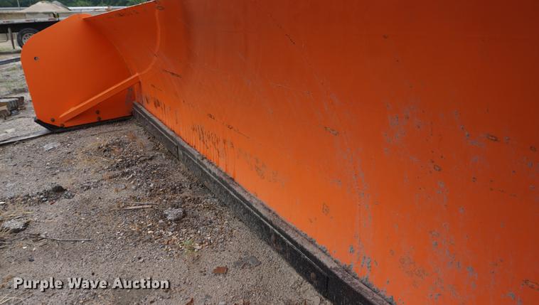 image for item DB8477 Buyers Scoop Dog bucket mounted snow pusher blade