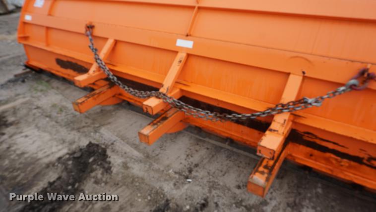 image for item DB8477 Buyers Scoop Dog bucket mounted snow pusher blade