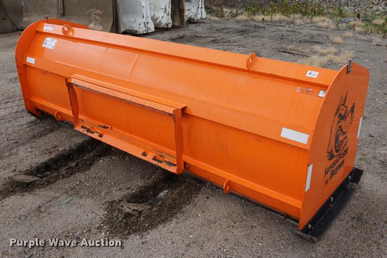 image for item DB8478 Buyers Scoop Dog skid steer snow blade