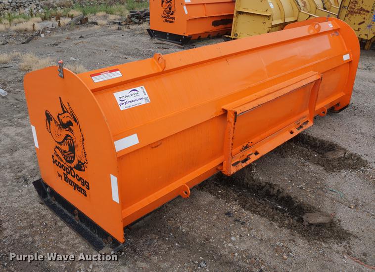 image for item DB8478 Buyers Scoop Dog skid steer snow blade