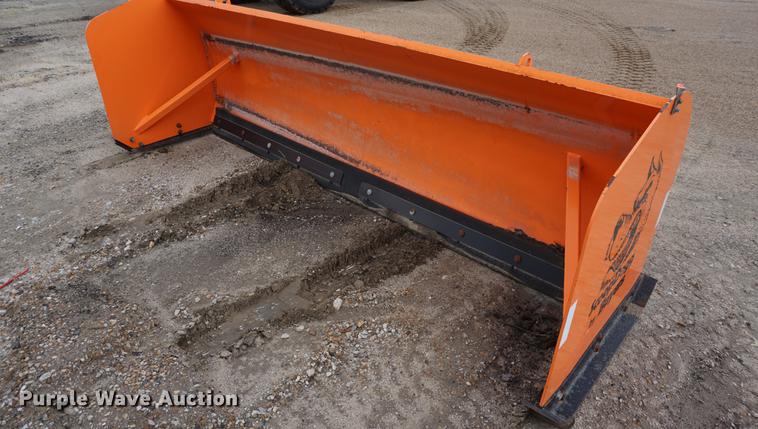 image for item DB8478 Buyers Scoop Dog skid steer snow blade