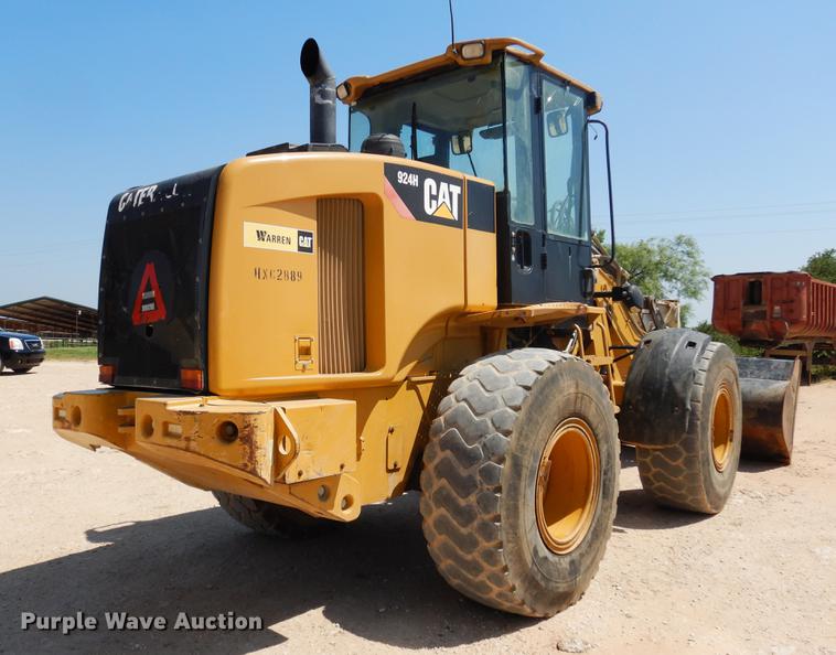 image for item DC5955 2012 Caterpillar 924H High Lift wheel loader