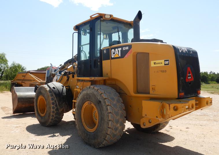 image for item DC5955 2012 Caterpillar 924H High Lift wheel loader