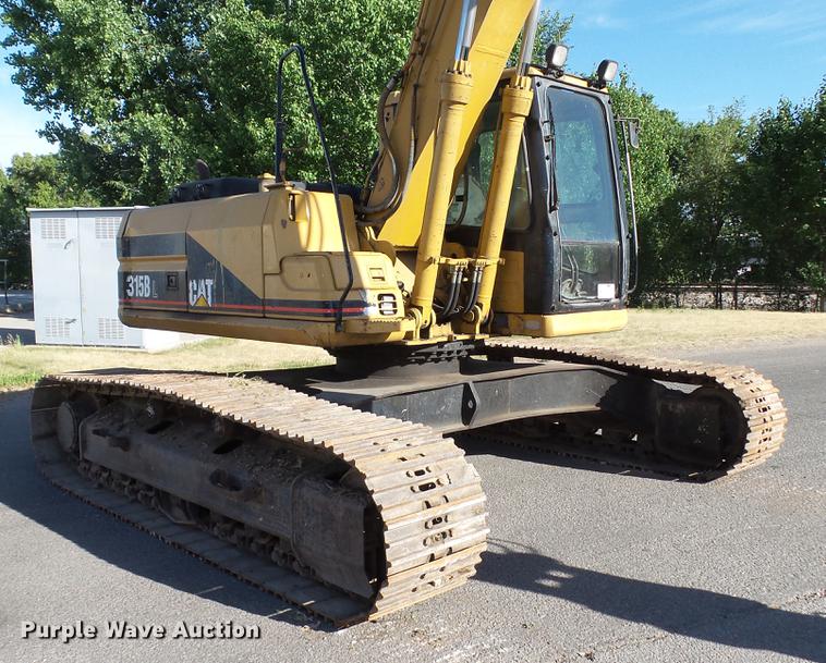 image for item DC6283 2000 Caterpillar 315B L excavator