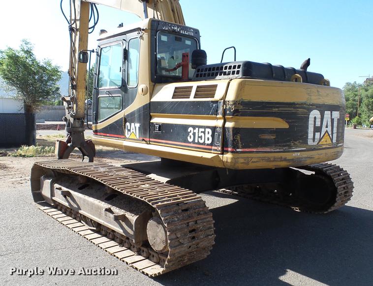 image for item DC6283 2000 Caterpillar 315B L excavator