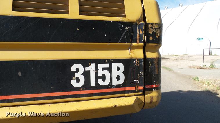 image for item DC6283 2000 Caterpillar 315B L excavator