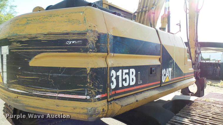 image for item DC6283 2000 Caterpillar 315B L excavator