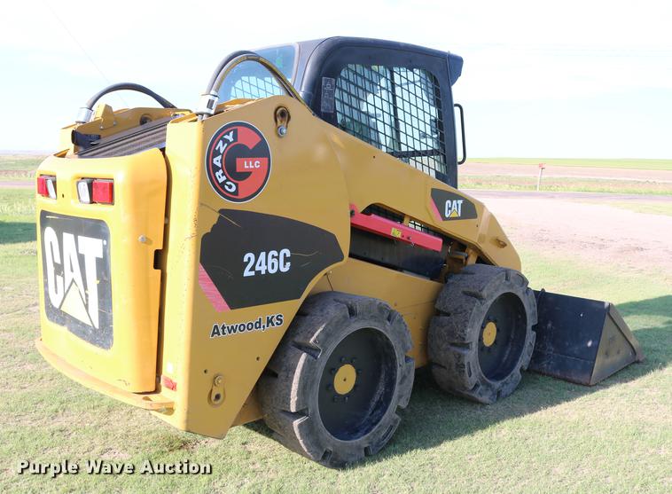 image for item DD4266 2010 Caterpillar 246C skid steer