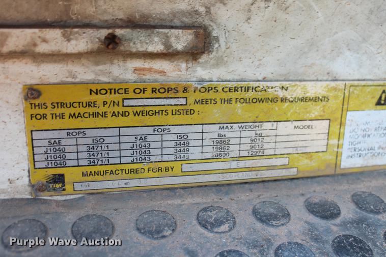 image for item DD4971 2001 Terex TA40 articulated haul truck