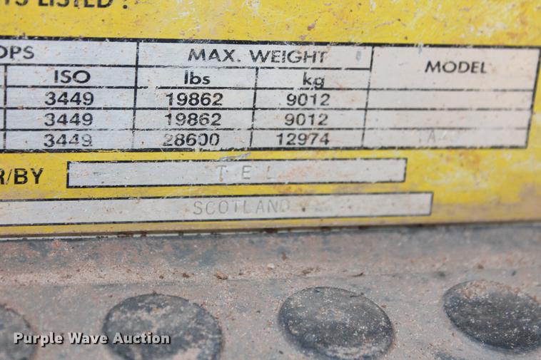 image for item DD4971 2001 Terex TA40 articulated haul truck