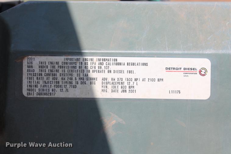 image for item DD4971 2001 Terex TA40 articulated haul truck