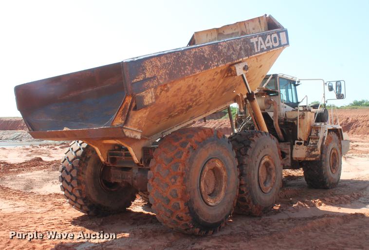 image for item DD4971 2001 Terex TA40 articulated haul truck