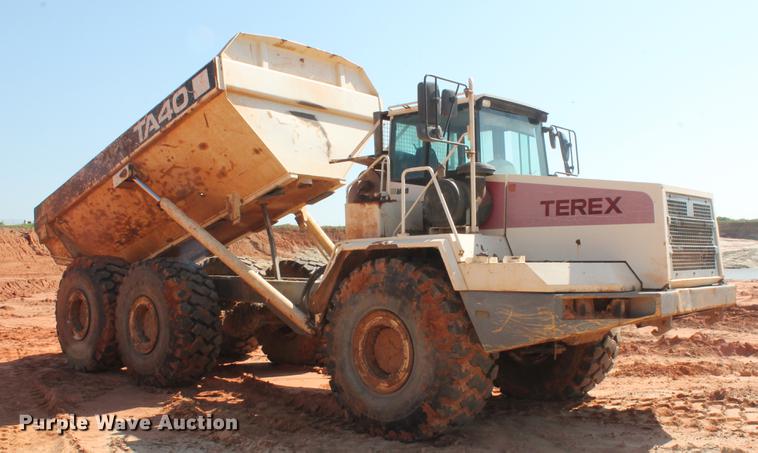 image for item DD4971 2001 Terex TA40 articulated haul truck