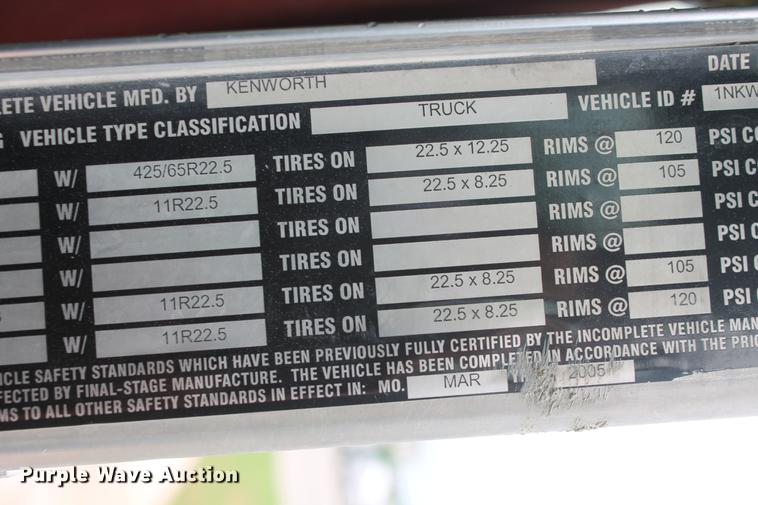 image for item DD4975 2006 Kenworth W900B ready mix truck