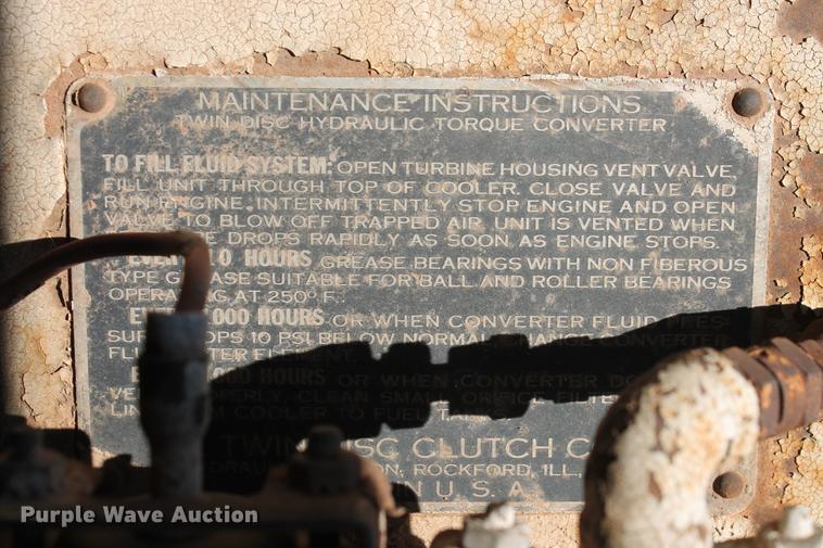 image for item DD4985 1969 P & H 645TC crane