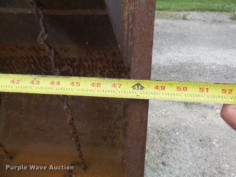 image for item DD7196 48"W excavator bucket
