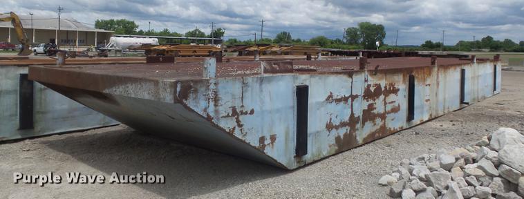 image for item DD7202 Flat deck barge