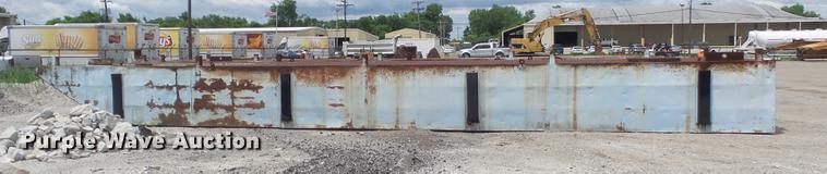 image for item DD7202 Flat deck barge