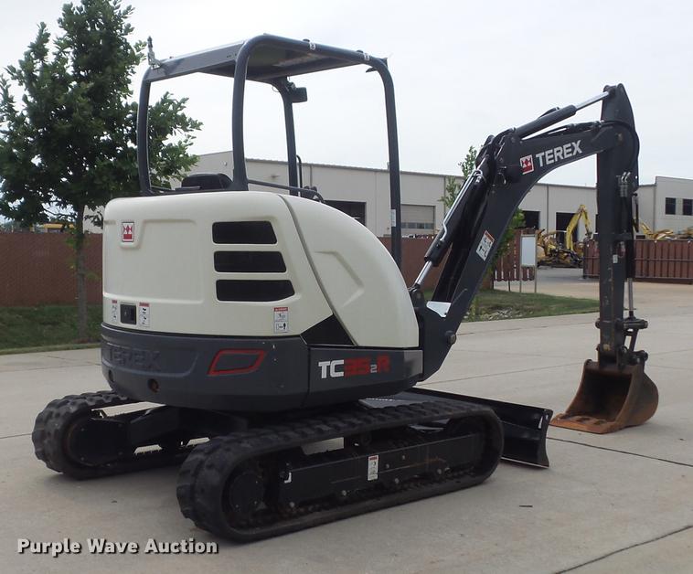 image for item DD7217 2016 Terex TC35-2R mini excavator