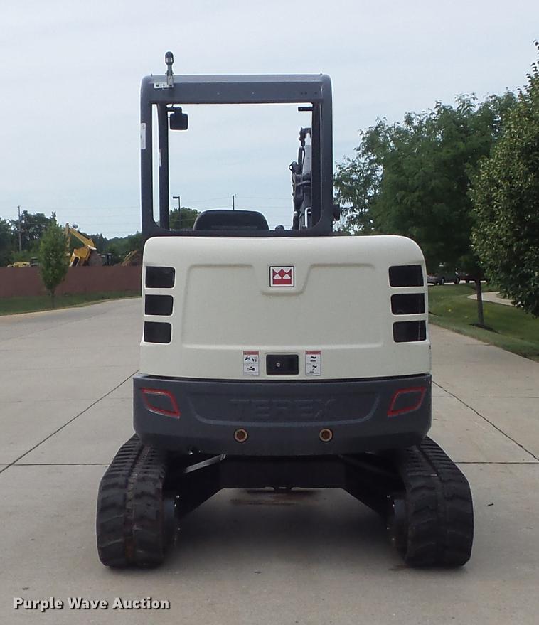 image for item DD7217 2016 Terex TC35-2R mini excavator