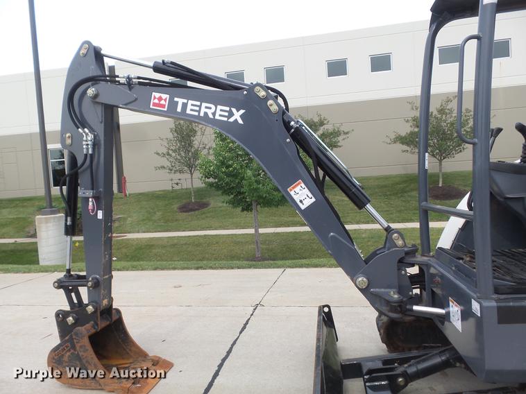 image for item DD7217 2016 Terex TC35-2R mini excavator