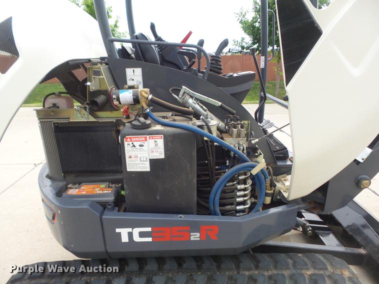 image for item DD7217 2016 Terex TC35-2R mini excavator