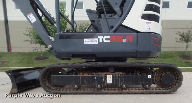 image for item DD7217 2016 Terex TC35-2R mini excavator