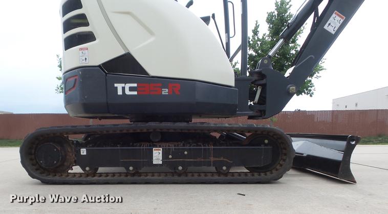 image for item DD7217 2016 Terex TC35-2R mini excavator