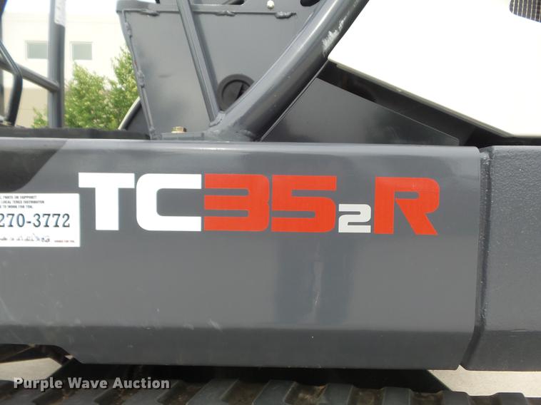image for item DD7217 2016 Terex TC35-2R mini excavator