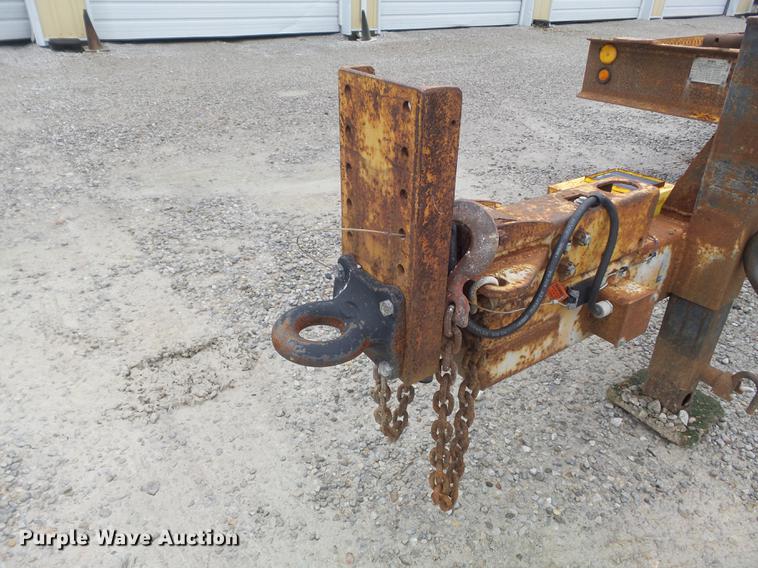 image for item DD7220 1984 Butler LT1418H tilt deck equipment trailer