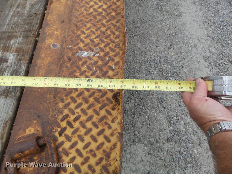 image for item DD7220 1984 Butler LT1418H tilt deck equipment trailer