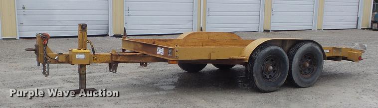 image for item DD7221 1980 Butler LT-1014 tilt deck utility trailer