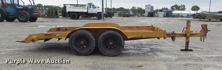 image for item DD7221 1980 Butler LT-1014 tilt deck utility trailer