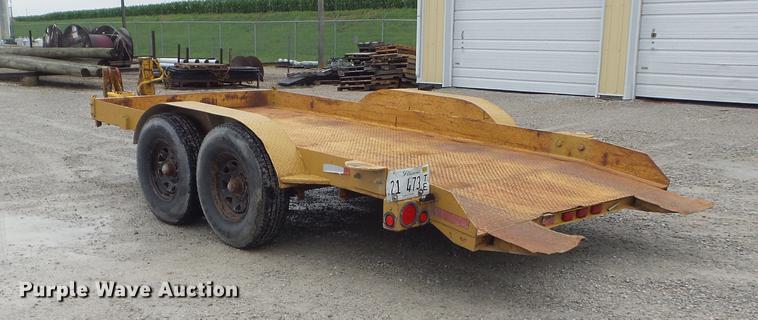 image for item DD7221 1980 Butler LT-1014 tilt deck utility trailer