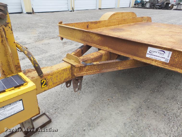 image for item DD7221 1980 Butler LT-1014 tilt deck utility trailer
