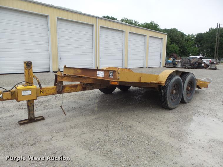 image for item DD7221 1980 Butler LT-1014 tilt deck utility trailer