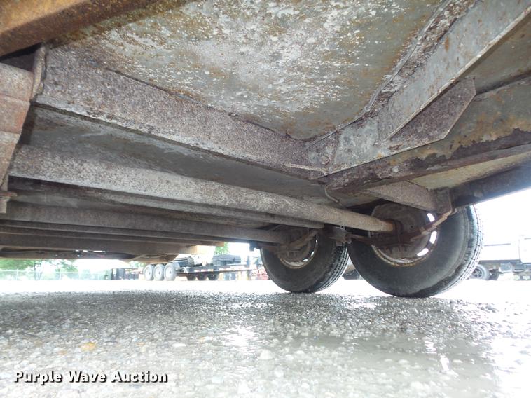 image for item DD7221 1980 Butler LT-1014 tilt deck utility trailer