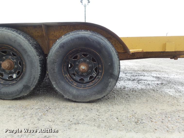 image for item DD7221 1980 Butler LT-1014 tilt deck utility trailer