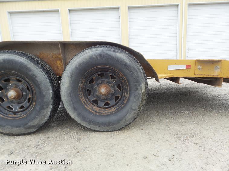 image for item DD7221 1980 Butler LT-1014 tilt deck utility trailer