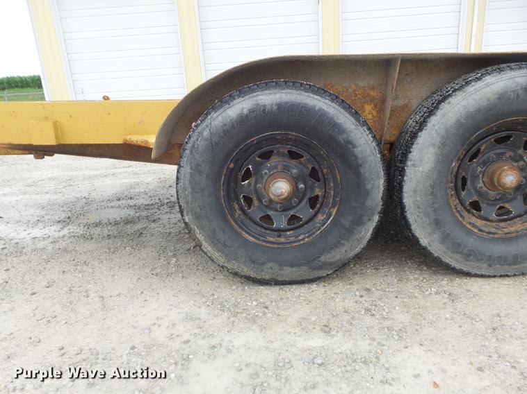 image for item DD7221 1980 Butler LT-1014 tilt deck utility trailer