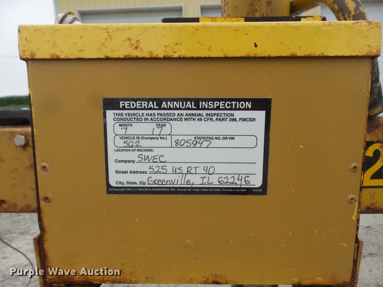 image for item DD7221 1980 Butler LT-1014 tilt deck utility trailer