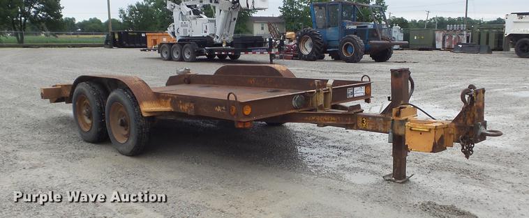 image for item DD7222 1979 Butler LT-1014 utility trailer
