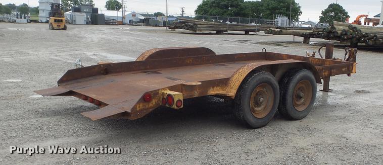 image for item DD7222 1979 Butler LT-1014 utility trailer