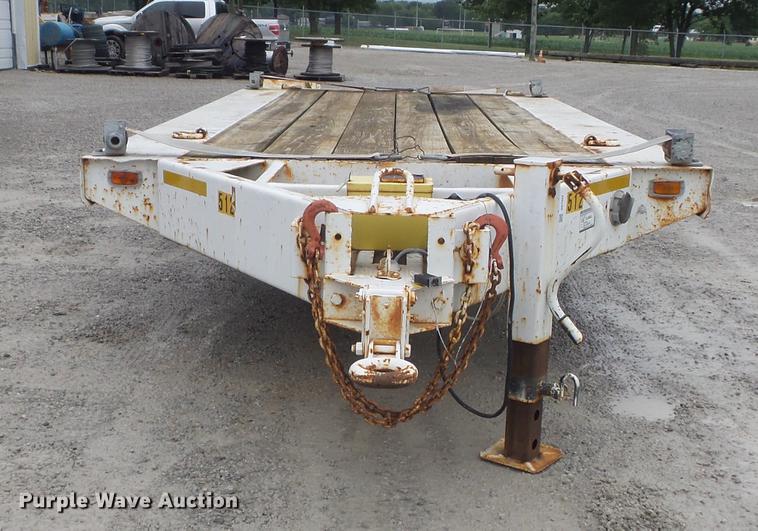 image for item DD7223 1976 Ditch Witch T12 equipment trailer