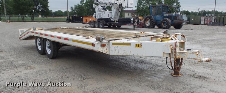 image for item DD7223 1976 Ditch Witch T12 equipment trailer