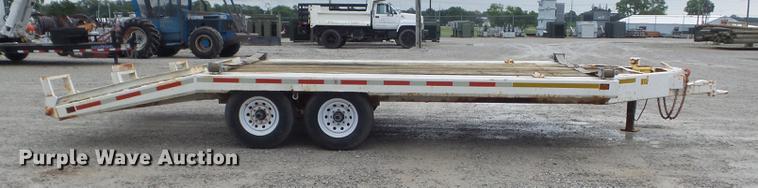 image for item DD7223 1976 Ditch Witch T12 equipment trailer