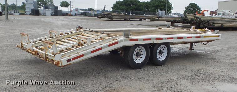 image for item DD7223 1976 Ditch Witch T12 equipment trailer