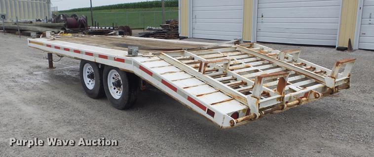 image for item DD7223 1976 Ditch Witch T12 equipment trailer